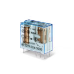 Relais circuit imprimé 2RT 8A 24V DC, AgNi